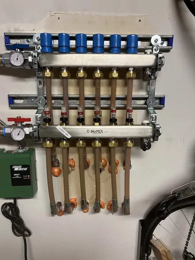 Plumber performing Gas Line Installation at a residential property in Wailea